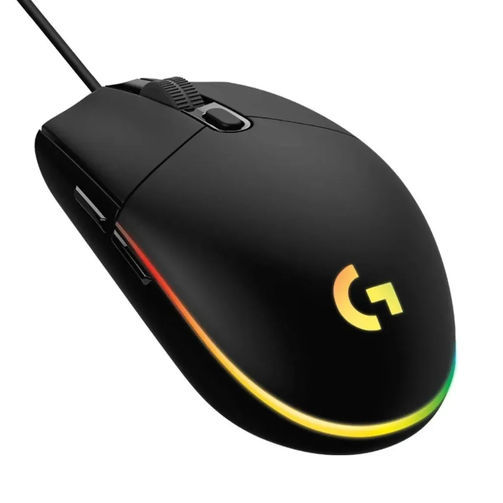 MOUSE LIGHTSYNC GAMING G203 BLACK LOGITECH3.webp